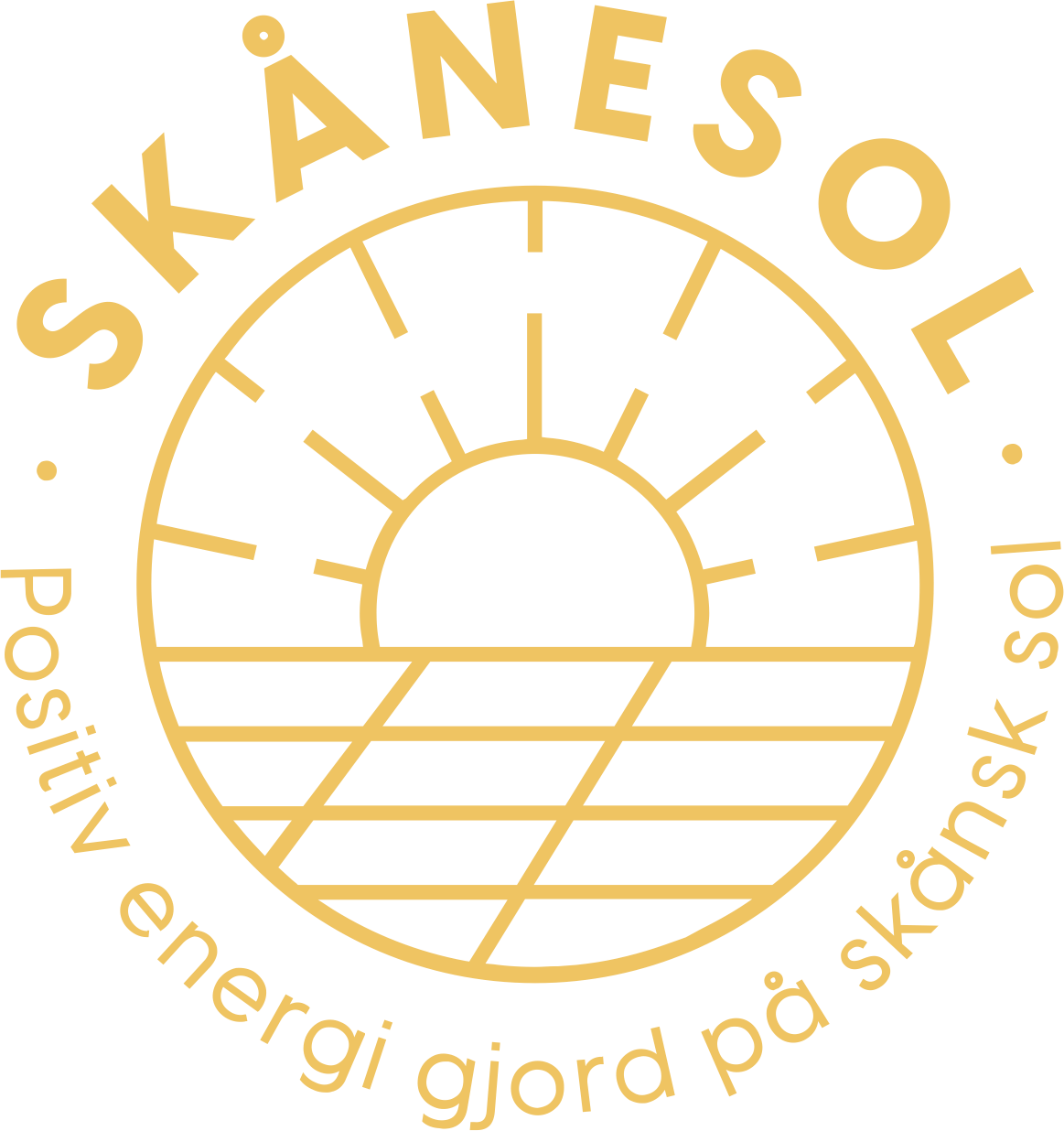 Skånesol gul logga